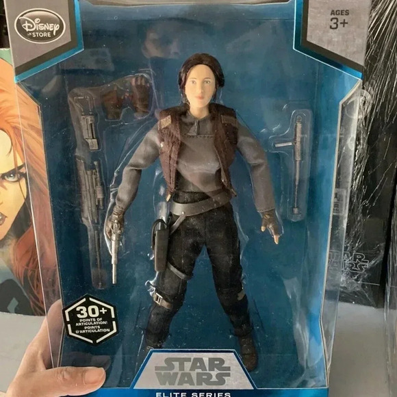 NEW Disney Star Wars Elite Series Sergeant Jyn Erso 10” Collectible Figurine - Picture 2 of 4
